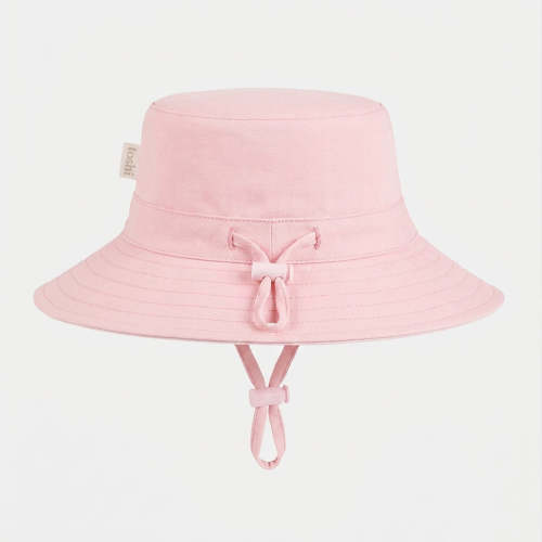 Baby Sunhat | Pink Solid | UPF 50+ | Toshi - Designed in AU