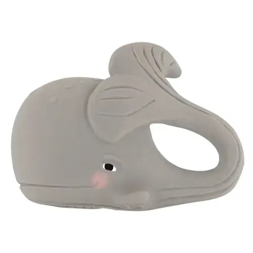 Gorm Whale Teether in Natural Rubber – Heveaplanet.com