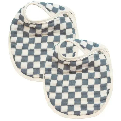 Cloud Muslin™ Bib 2 Pack - Miles/Cream