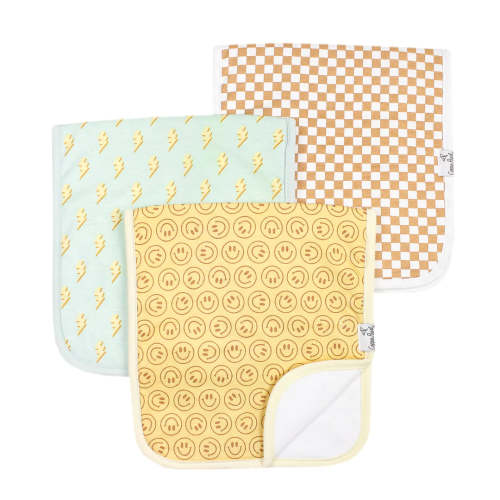 Copper Pearl Vance Burp Cloths