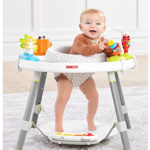 Skip Hop Baby Activity Center: Interactive Play Center with 3-Stage Grow-with-Me Functionality, 4mo+, Explore & More