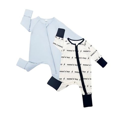 Bow Dream Bamboo Rayon Baby Pajamas Infant Sleepers Newborn Girl Boy Clothes Rompers Jumpsuit Outfit