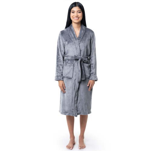 Fruit of the Loom Women's Beyond Soft Fleece Robe, Sizes XS/S-4X