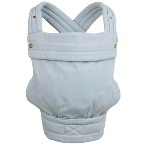 MABĒ The Monarch Baby Buckle Carrier - Dream Wash Denim