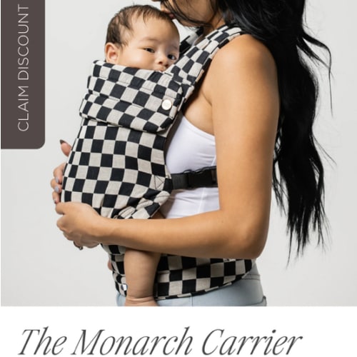 The Monarch Carrier - Ebony Check – Mabē