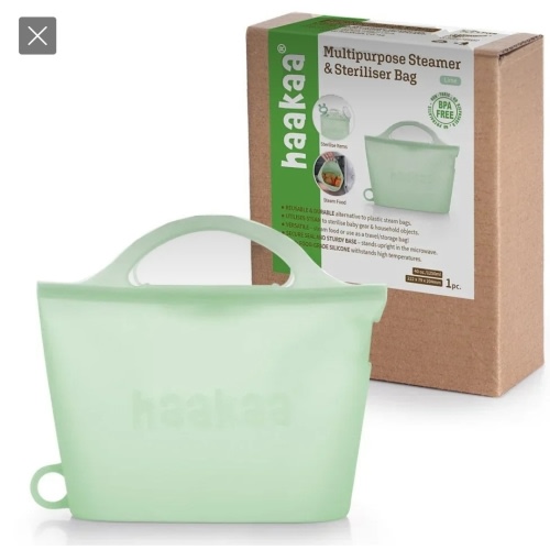 Haakaa USA Haakaa Multipurpose Steamer & Steriliser Bag | EarthHero