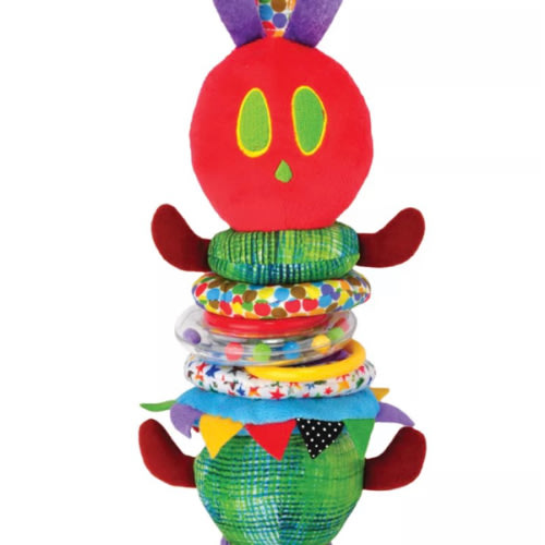 The World of Eric Carle Jiggle Caterpillar Pull Toy by Kids Preferred