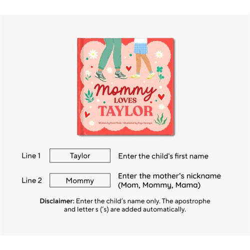 Mommy & Me Personalized Book