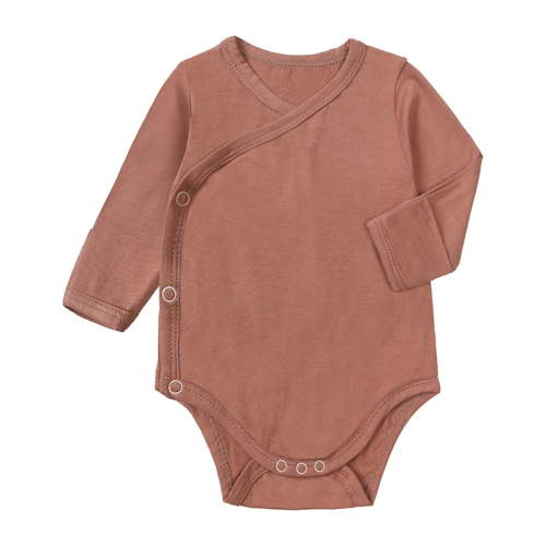 Emy Dola Unisex Baby Long Sleeve Side-Snap Bodysuit Onesies Mitten Cuff Rompers For 0-24M Newborn Infant Girls and Boys
