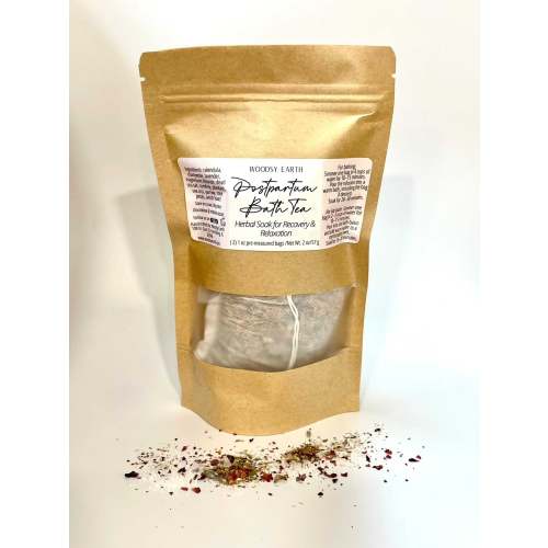 Postpartum Bath Tea - Herbal Soak for Recovery & Relaxation – Woodsy Earth