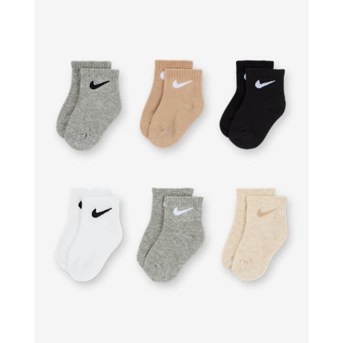 Nike Swoosh Baby/Toddler Ankle Socks (6 Pairs). Nike.com