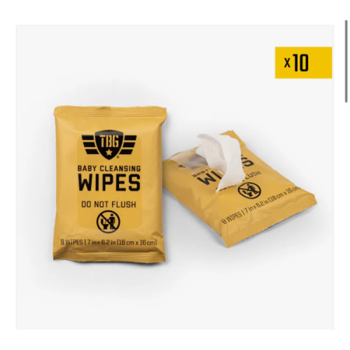 TBG Cleansing Wipes - 10 Pack (80 Wipes) – Tactical Baby Gear