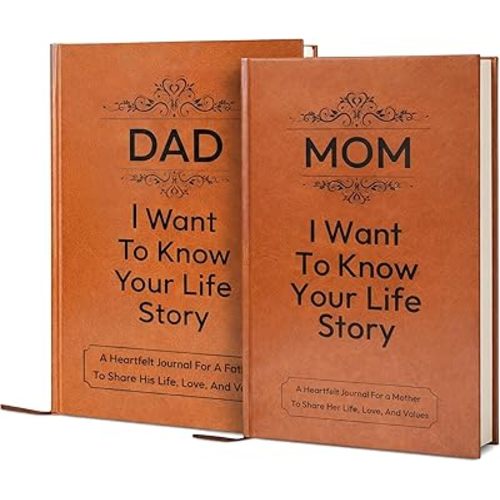 Parents I Want to Know Your Life Story Journal (Hardcover): Gifts for mom and dad – Perfect for Birthday, Thanksgiving Day, Mothers Day & Fathers Day & Christmas