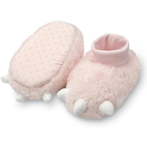 Carter's Baby & Toddler Claw Slipper - Cozy Anti-Slip Bootie for Babies