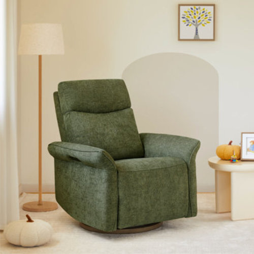 Latitude Run® Triple-Motor Swivel Glider Power Recliner With Power Headrest And Power Lumbar & Reviews | Wayfair