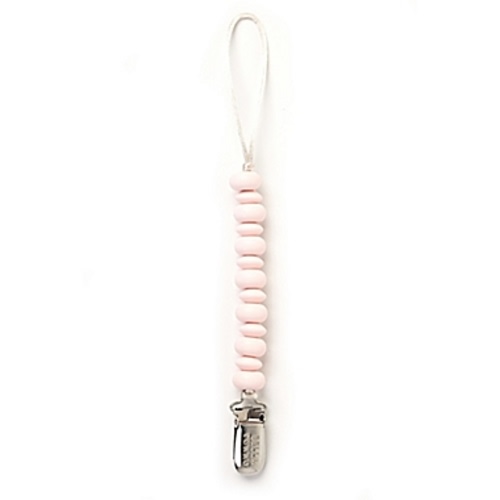 Bella Tunno™ Pacifier Clip in Light Pink