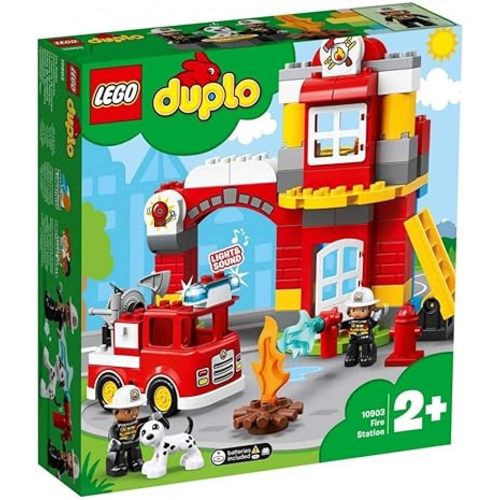 LEGO DUPLO Town Fire Station 10903 Building Blocks (76 Pieces)