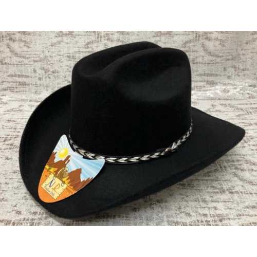 Kids Black Western Hat: Baby Toddler Cowboy Rodeo Style