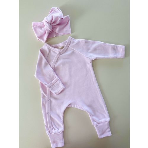 Essentials Baby Romper Strawberry Creme