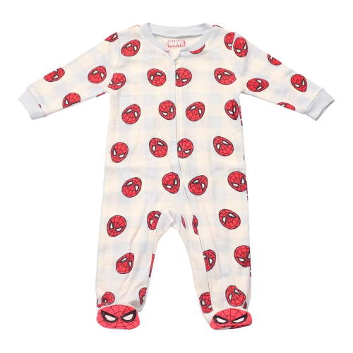 Disney Clothes Baby Boys Quilted Footed Coveralls – Spiderman (0/3M–6/9M)