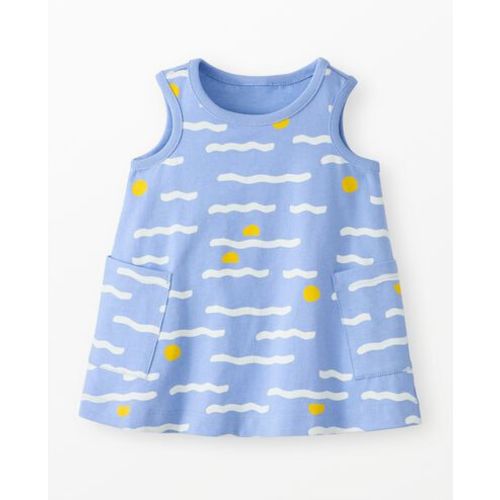 Baby Sleeveless Pocket Dress & Shorts Set