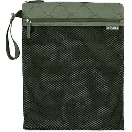 Skip Hop Waterproof Wet Dry Bag, Grab & Go, Sage