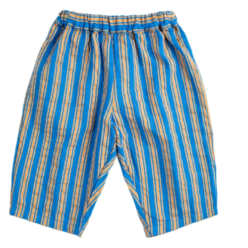 Baby Striped Pants | Blue