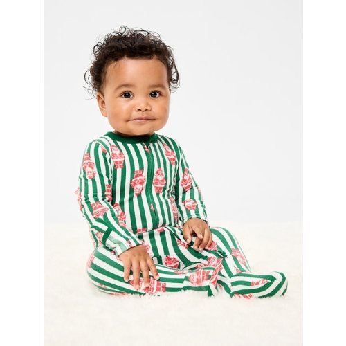 SoftMode 2-Way-Zip Sleep & Play Footed One-Piece for Baby
