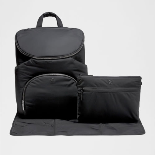 New Parent Backpack 17L | lululemon | Black/Sheer Oak