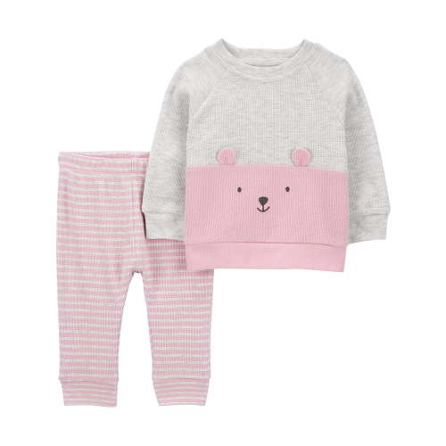 Carter's Child of Mine Baby Girl Outfit Set, 2-Piece, Sizes 0/3-24 Months