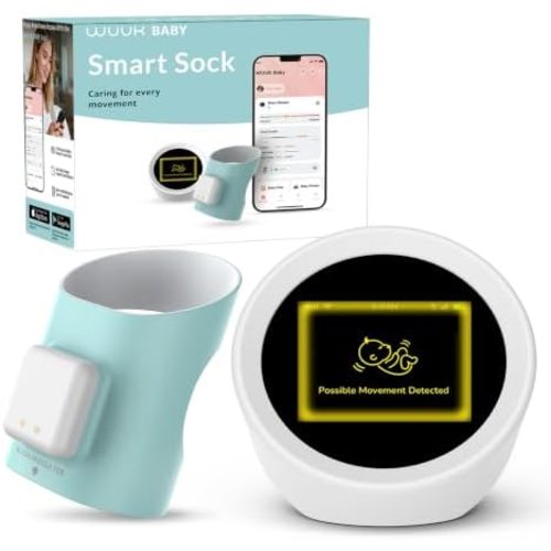 WUUK BABY Smart Sock Monitor, Tracks Sleep & Movement, No Subscription