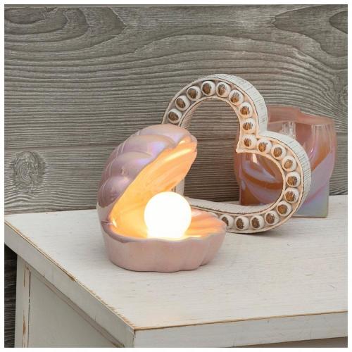 Pearl & Shell Light Up Decor
