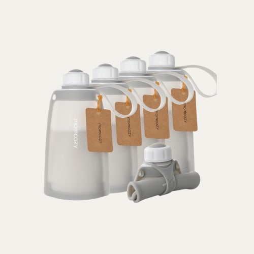 Silicone Milk Storage Bags, Reusable Breastmilk Bags for Breastfeeding – The Clean Bean Market