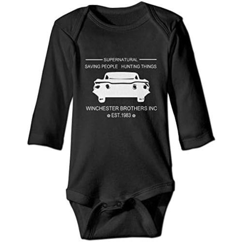 Supernatural Infant Romper Cotton Baby Long Sleeve Bodysuit Novelty Jumpsuit Cloths for Baby