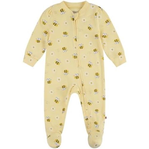 Huggies baby-girls Printed Footed Coverall