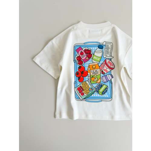 Shopping List Short Sleeve 100% Cotton T-shirt