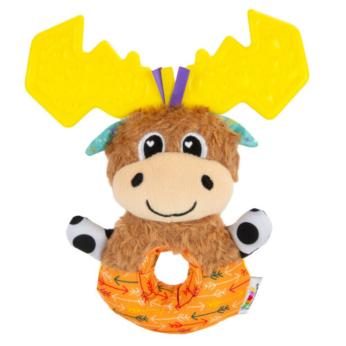 Mortimer Moose Baby Rattle