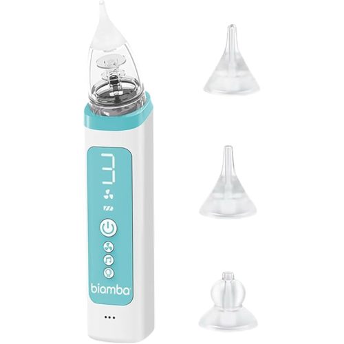 Easy Nose Electric Nasal Aspirator Baby Adjustable Suction Kit - Electric Nose Sucker for Baby Soft Silicone Tips, LED Display, USB-C Rechargeable, Portable Snot Sucker for Toddlers & Infants