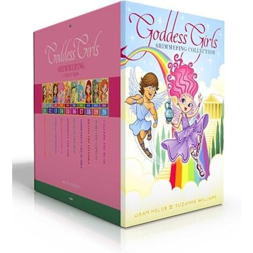 Goddess Girls Shimmering Collection (Boxed Set): Persephone the Daring; Cassandra the Lucky; Athena the Proud; Iris the Colorful; Aphrodite the Fair; ... Echo the Copycat; Calliope the Muse