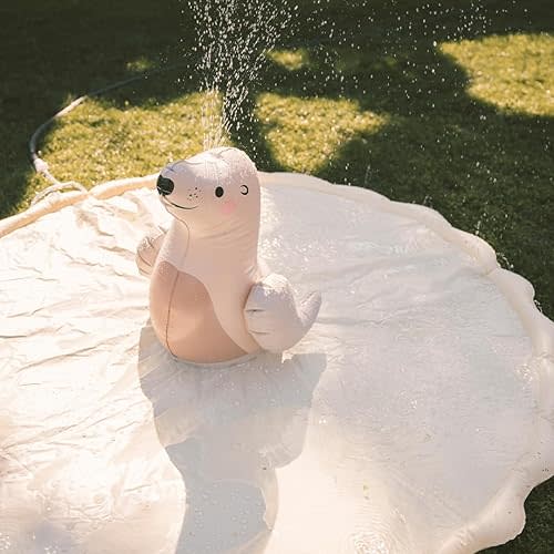 PLAYSMOL Mini Pool Day Seal Splash Pad