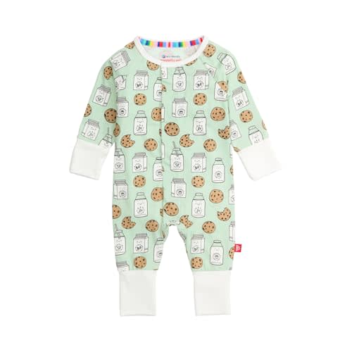 Magnetic Me Magnetic Convertible Coveralls | Silky Soft Modal Fabric | Baby Onsie Available in Sizes NB - 24M