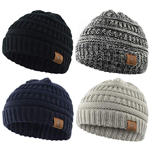 Century Star Baby Knit Hats Soft Warm Infant Toddler Beanie Cute Babies Hat Boys and Girls