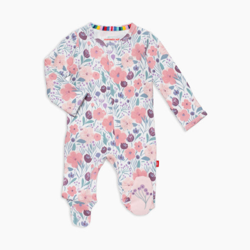 Magnetic Me Organic Cotton Footie - Whistledon, 0-3 M