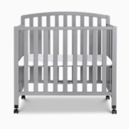 daVinci Dylan Folding Portable 3-in-1 Mini Crib - Grey