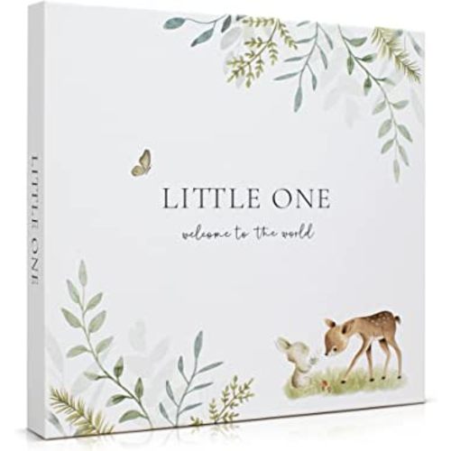 Keepsake Baby Memory Book for Boys & Girls – Timeless First 5 Year Baby Book Photo Album – Gender Neutral Baby Book And Journal - A Milestone Book to Record Every Event from Birth to Age 5