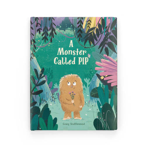 Jellycat A Monster Called Pip Book | The Baby Cubby