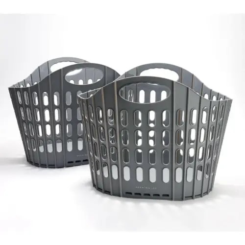 Henning Lee Set of 2 Collapsible Everyday Baskets - TikTok Shop