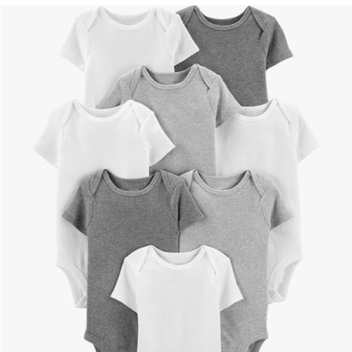 Simple Joys by Carter's Unisex-Baby 8-Pack Short-Sleeve Bodysuit