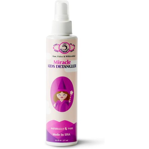 Citrus Miracle Kids Detangler and Leave-In Conditioner. Sulfate-free, SLS-free and No Foam or Fragrance Formula For infants, toddlers and children. 6 oz.