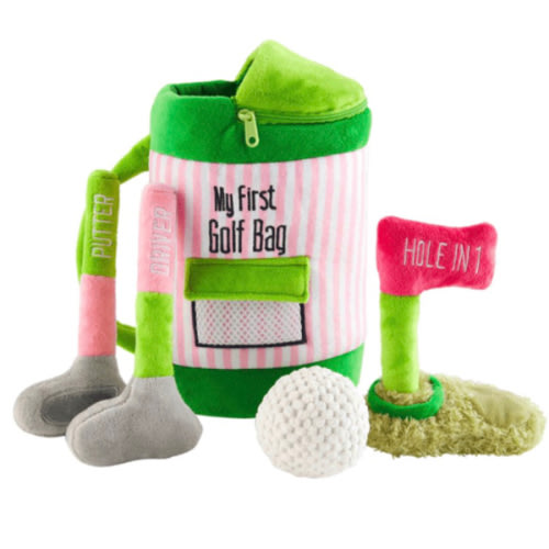 Pink Golf Plush Play Set | Mud Pie